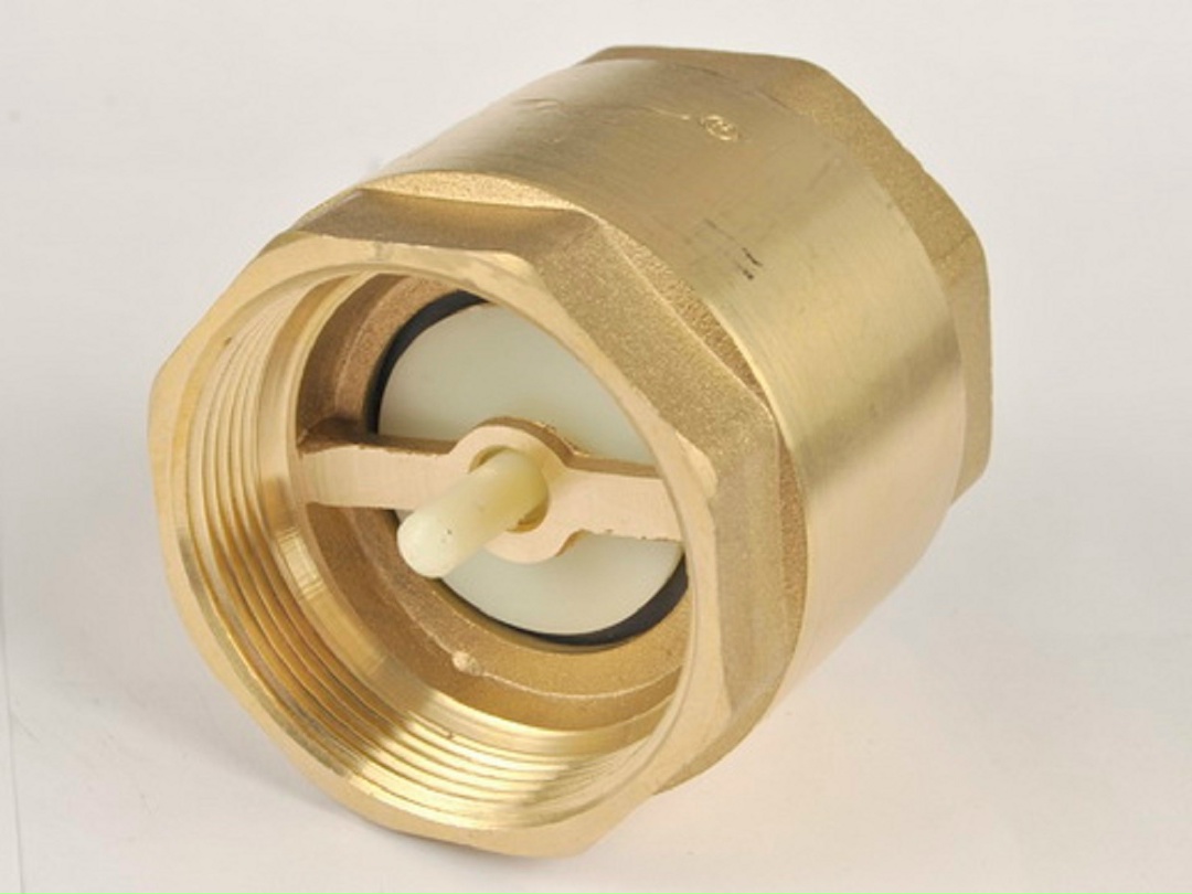 2″ Ду50 Клапан обратный латунный Ду50 Ру16 муфтовый, пружинный EPDM