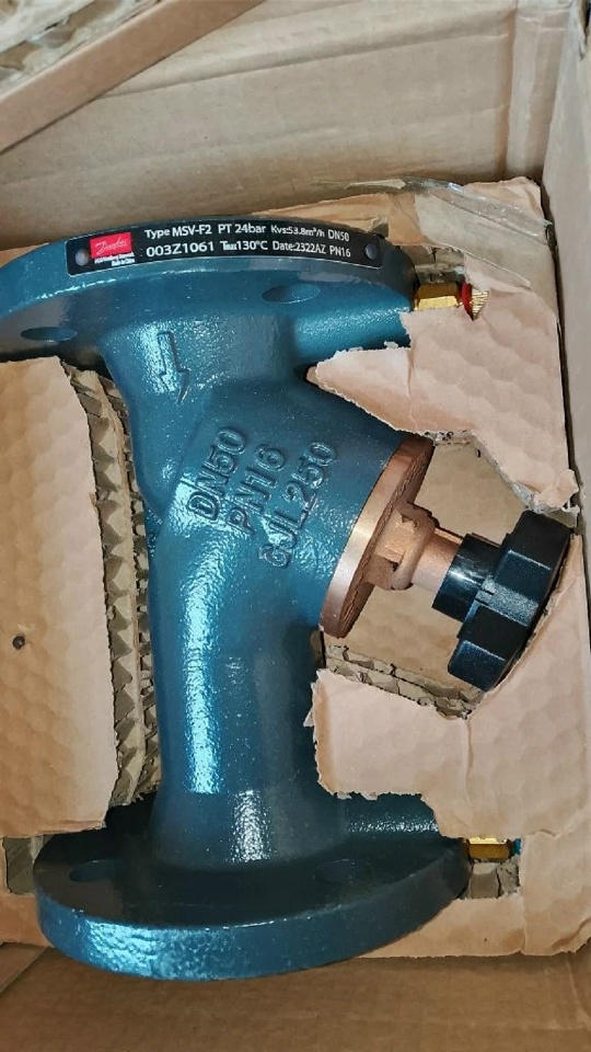 MSV-F2 Ду50 Danfoss 003Z1061 Клапан балансировочный MSV-F2 Ду 50 Ру16 фланцевый Danfoss 003Z1061