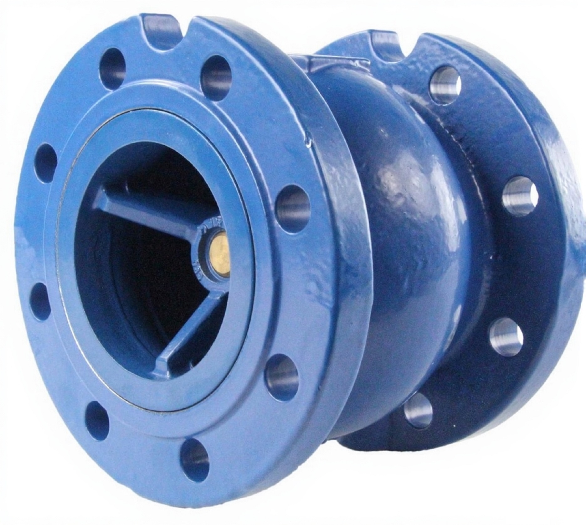 Danfoss SOCLA 149B2227 NVD 402 Ду150, Py16 Клапан обратный пружинный Tmax 100 °C, Tmin -10 °C, чугунный, фланцевый.